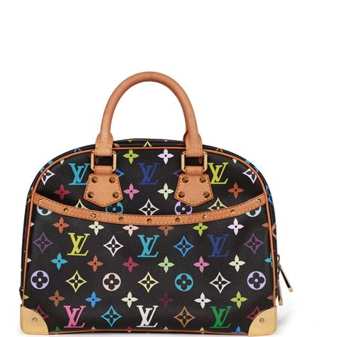 louis vuitton multicolor trouville|LOUIS VUITTON Monogram Multicolor Trouville Black.